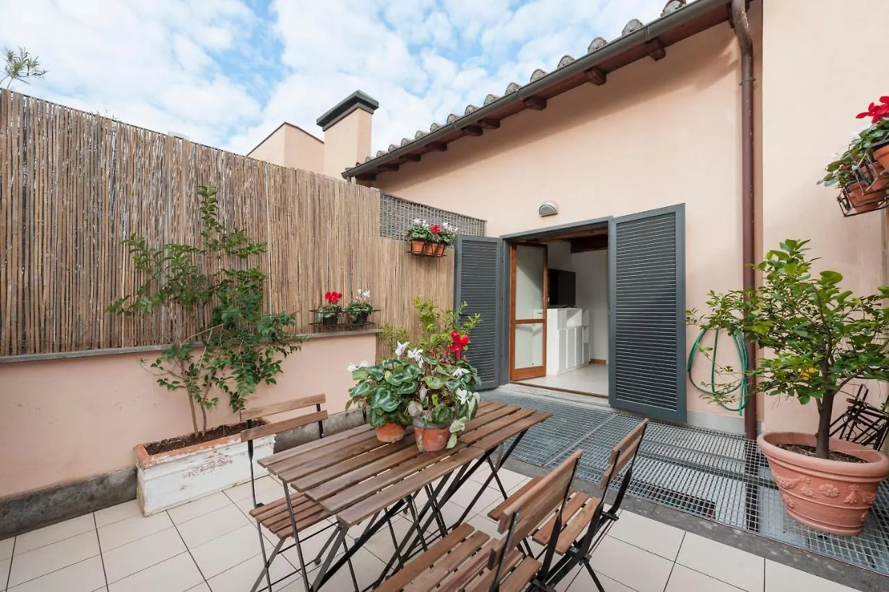 Charming Patio House In San Lorenzo Rome Apartment